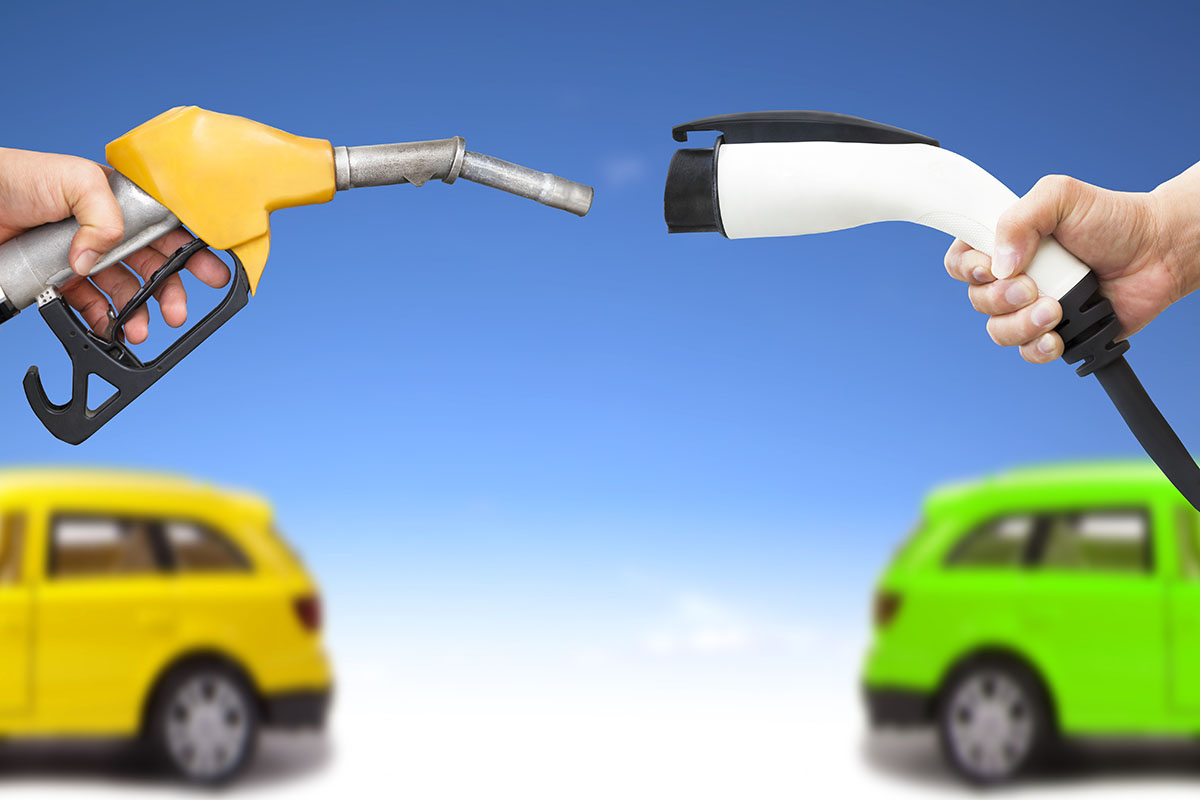 Gas Pump vs Electric Power.